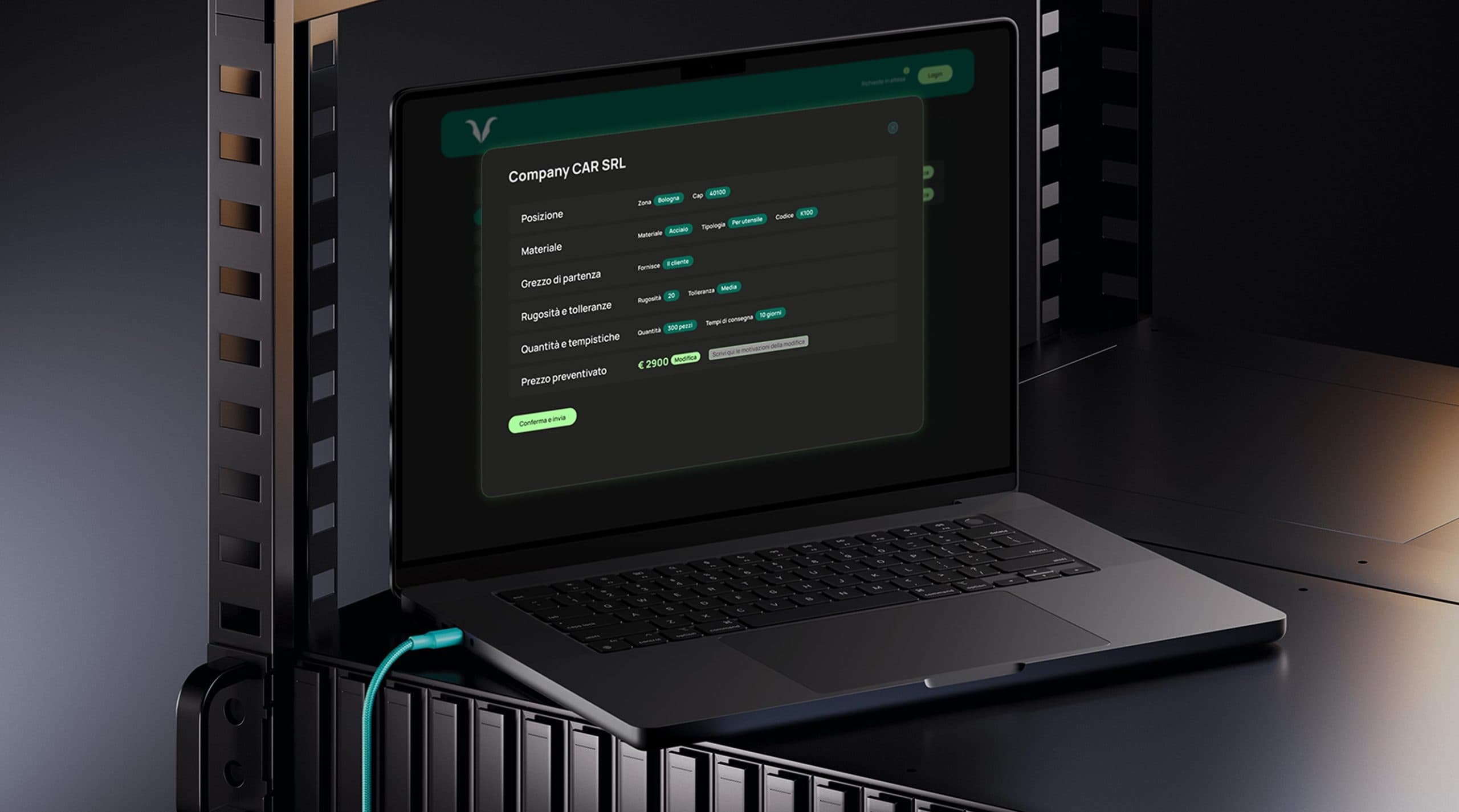 Yvenn — Piattaforma su desktop